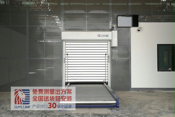 铝合金门帘的快速卷帘门