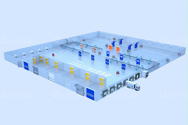 快速门品牌厂家西朗门业效果图