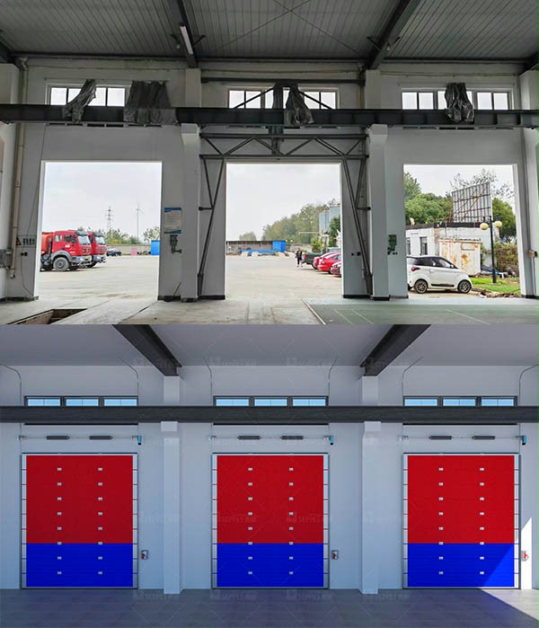 西朗门业为企业提供的场景图