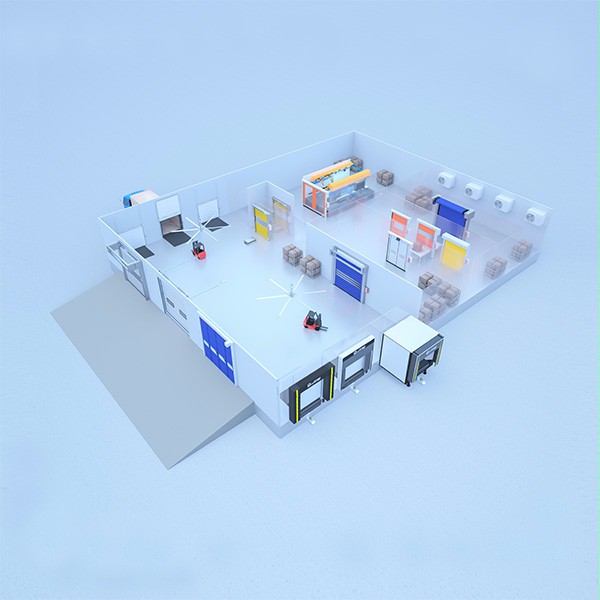 西朗门业快速门效果图